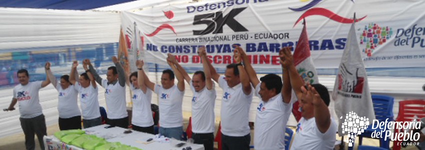 Carrera 5k Defensorías del Pueblo Ecuador Perú