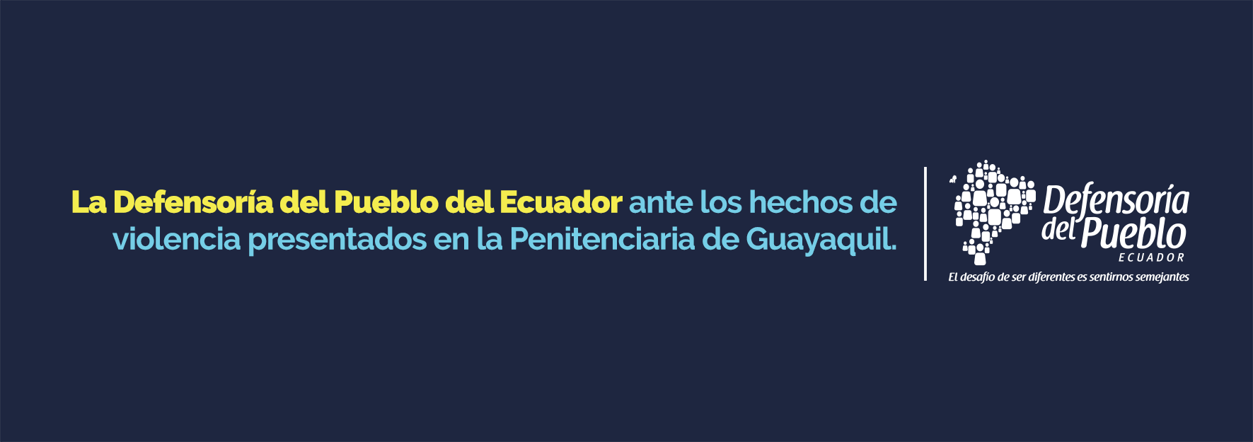 La Defensoria Del Pueblo Del Ecuador Ante Los Hechos De Violencia