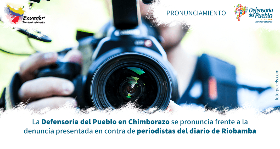 denuncia periodistas riobamba